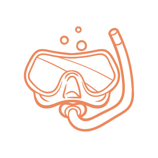 ClubMum Fiji Retreat snorkel icon